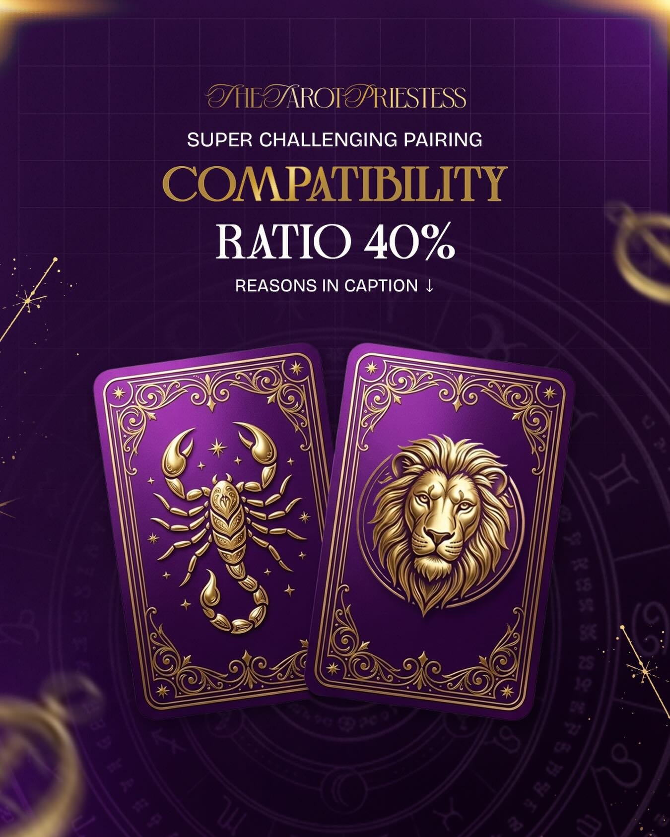 1. Leo &amp; Scorpio? Intense pairing. 
2. Two leaders who hate giving up control
3. Leo craves attention, Scorpio craves depth
4. Different emotional rhythms = challenges
5. Good Moon sign compatibility? You&rsquo;re safe to grow 🦂🦁

#astrology #l
