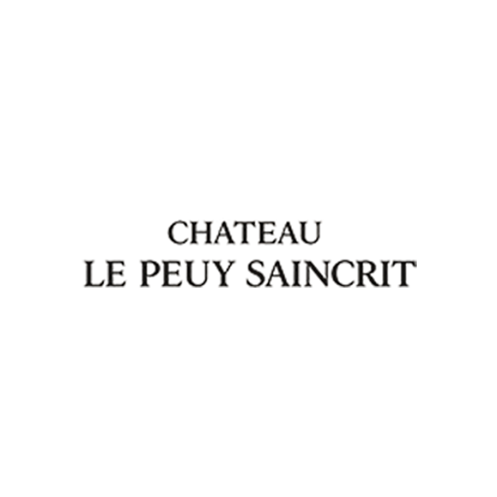 Château le Peuy Saincrit