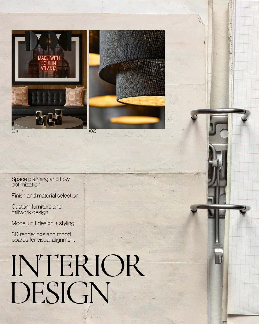 Looks good isn&rsquo;t enough. Every floorplan, finish, and fixture has to work. We design interiors that flow smarter, style sharper, and perform better so your space does more than just look pretty.