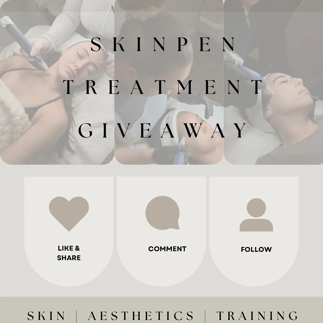 SKINPEN TREATMENT GIVEAWAY! 🧖&zwj;♀️✨

You have to be in it to win it 🤍

We&rsquo;re giving one lucky winner a FREE SkinPen Medical Microneedling Treatment &mdash; the ultimate glow-up for smoother, healthier, radiant skin ✨

To enter:
1️⃣ LIKE &am