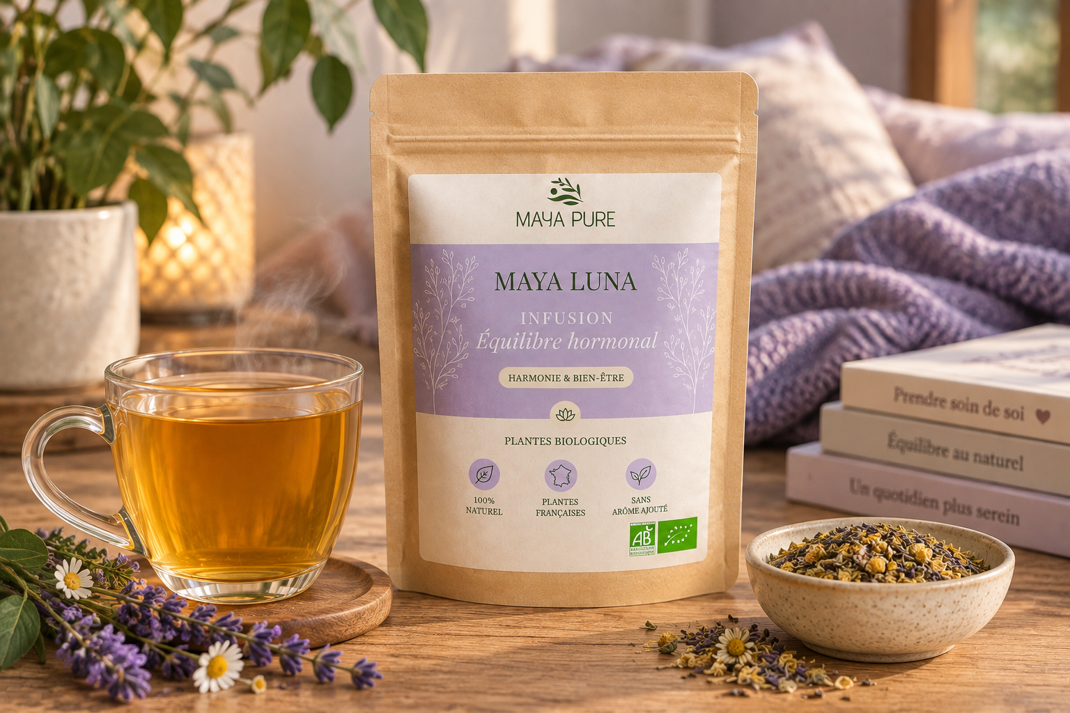 tisane naturelle pour l’équilibre hormonal