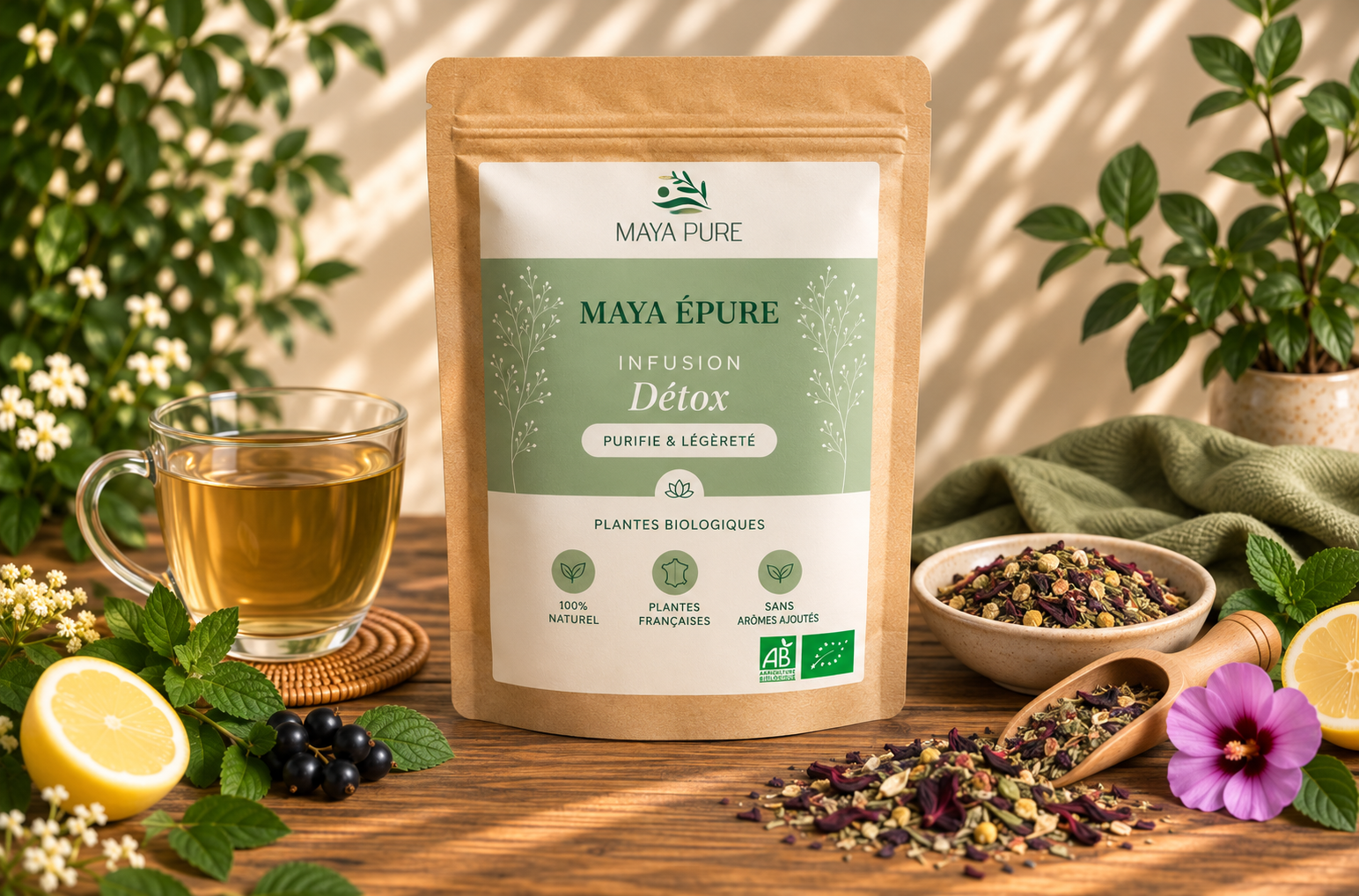 tisane naturelle détox