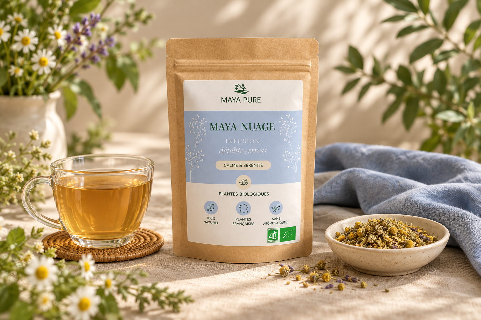 tisane naturelle anti-stress