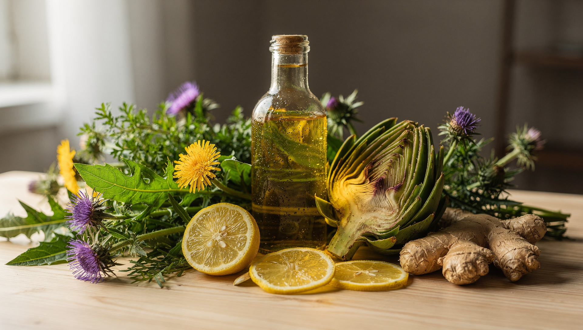 infusion plantes detox printemps gingembre citron digestion naturopathie