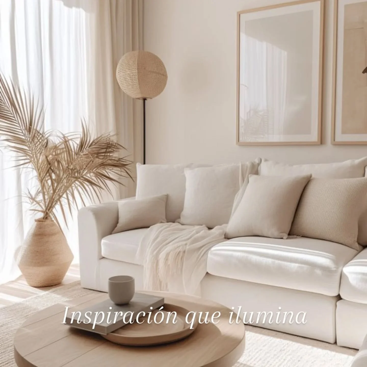 Este living minimalista me inspira.
Luz natural, pocos objetos y todo en equilibrio: as&iacute; se logra un espacio que transmite calma y amplitud.

Cuando acompa&ntilde;o a mis clientes a transformar sus hogares, siempre busco eso: que cada ambiente