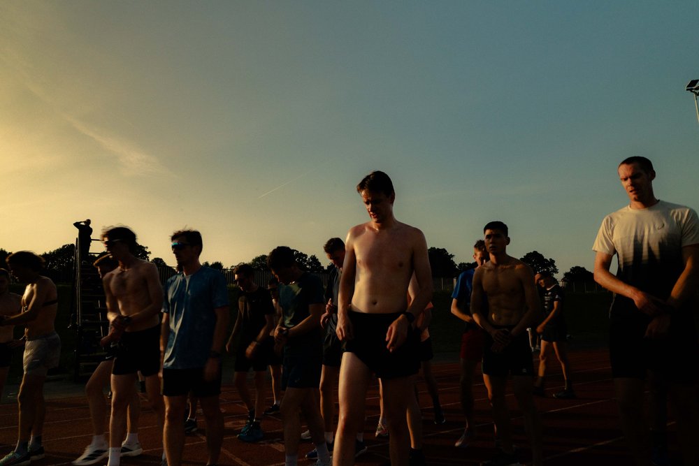 Track training photography by Jerry Sun