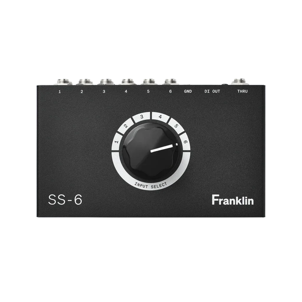 Franklin Audio SS-6 DI ステレオスイッチャー Franklin Audio SS-6 MKII Switchable Input Stereo DI