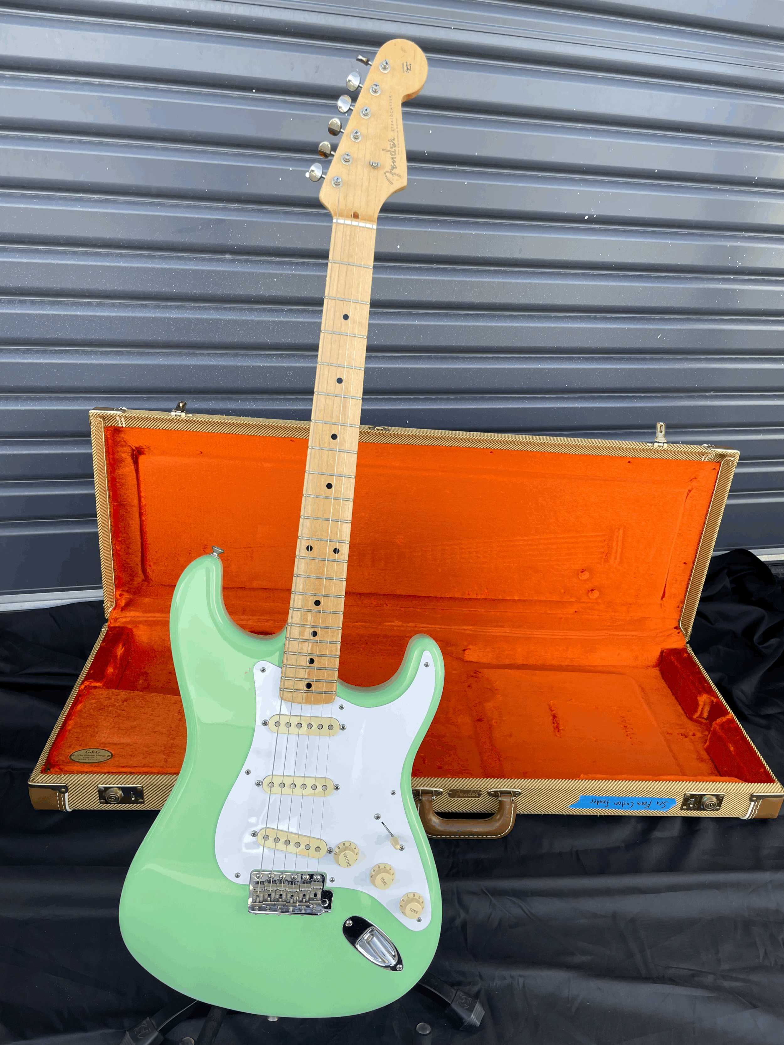 Custom Shop 57 Fender Stratocaster NOS Sea Foam Green