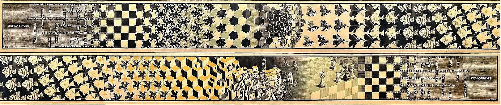 Maurits Cornelis Escher (1898–1972) : Maître de l’Illusion et de la Géométrie