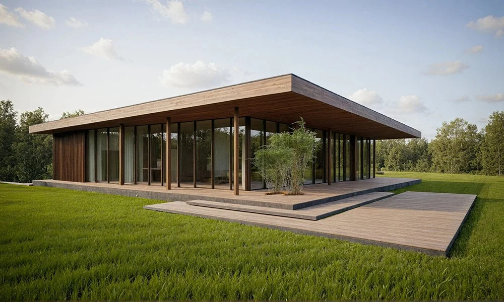 Maison bioclimatique