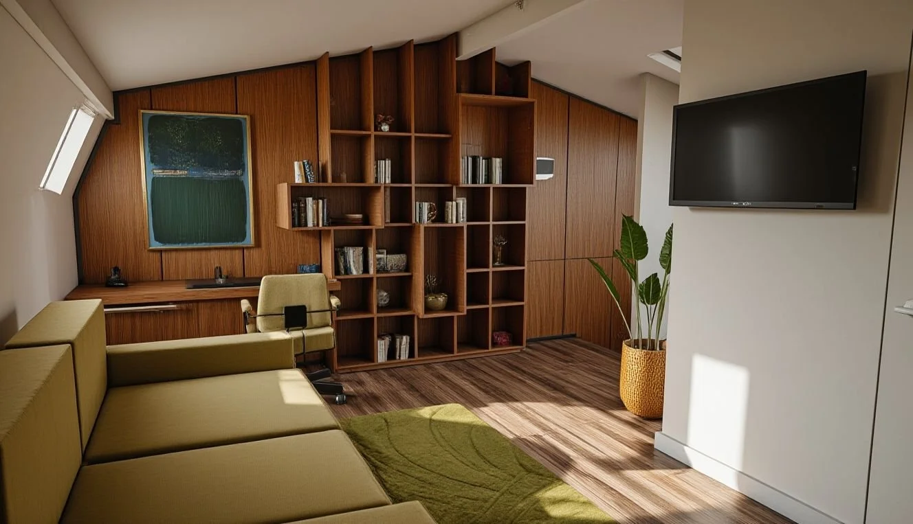 Aménagement d'une chambre ne bureau