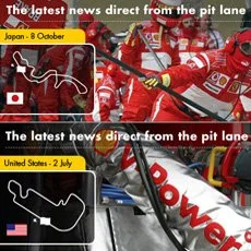 Shell / F1 - International race calendar updates
