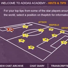 Adidas microsite - FIFA - Academy Skills