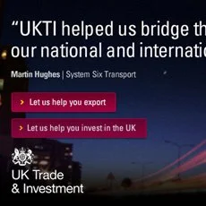 Website design UKTI