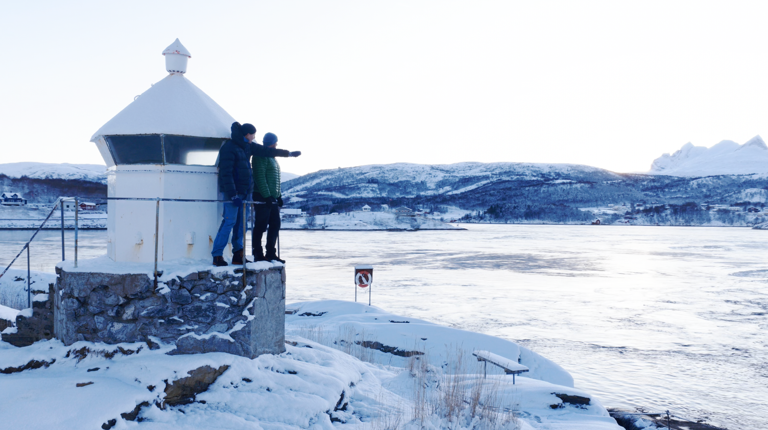 Snowshoeing Rampen, Saltstraumen 