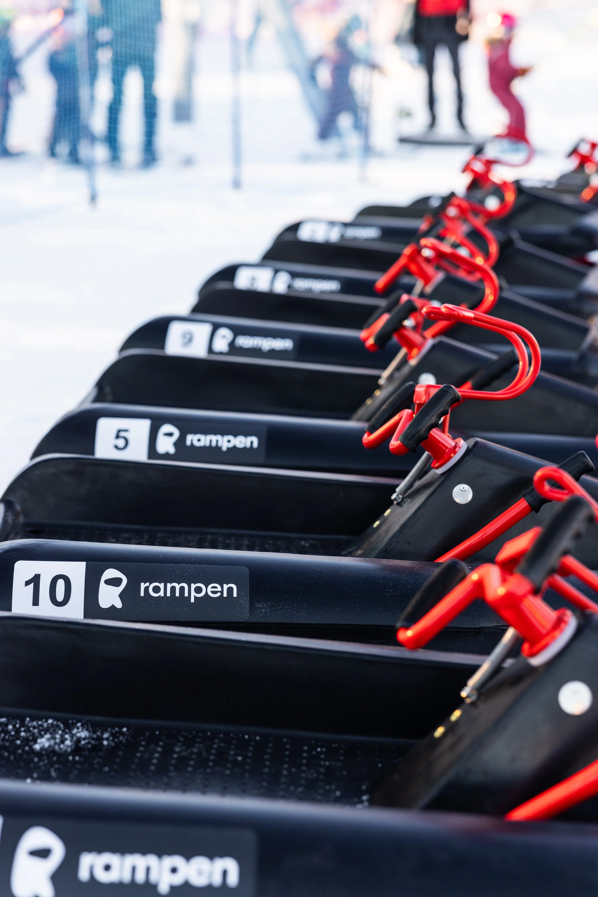 Sledding Northern Norway Rampen