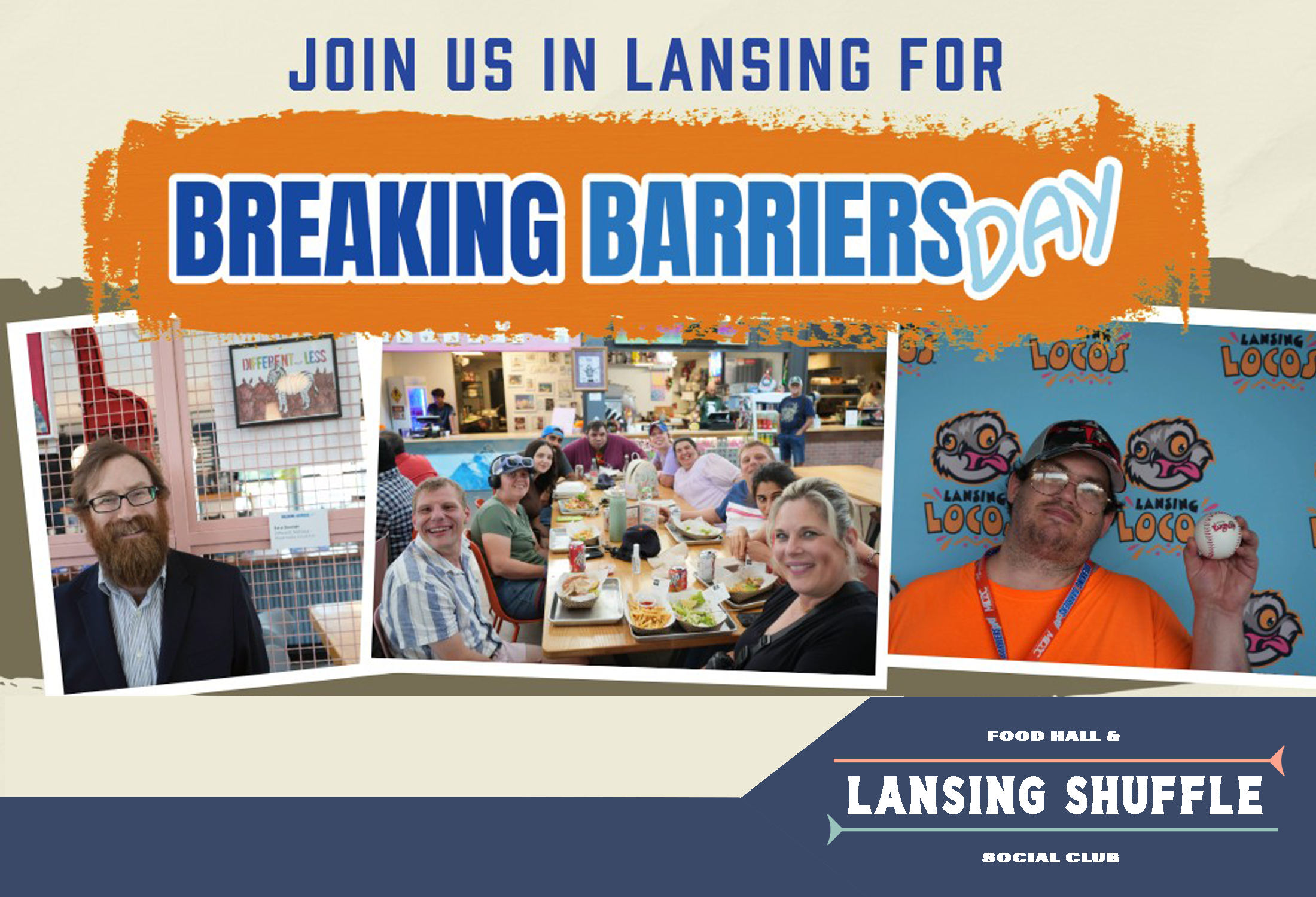 Breaking Barriers Day - Lansing Shuffle