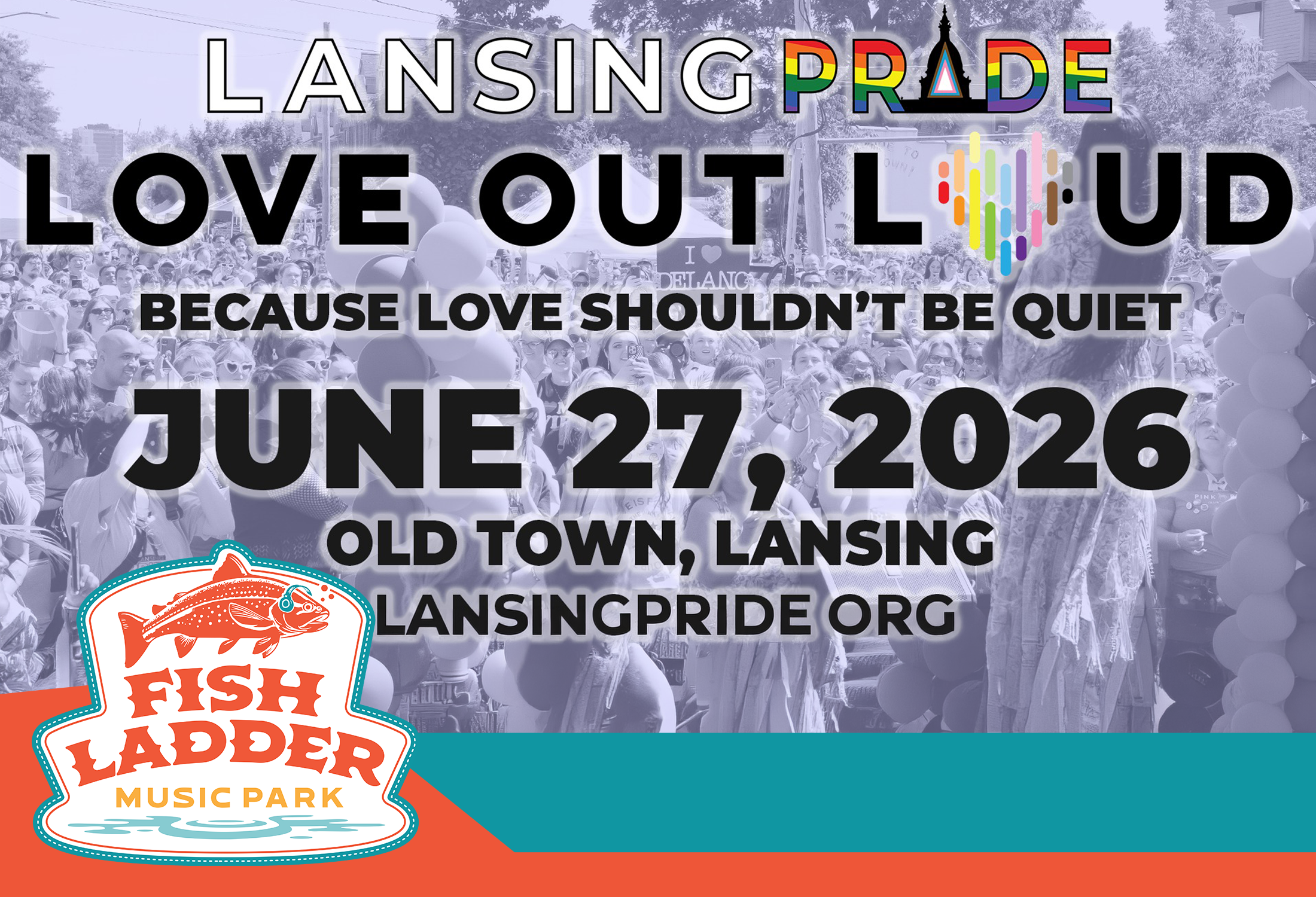 Lansing Pride 2026 Festival - Fish Ladder Music Park