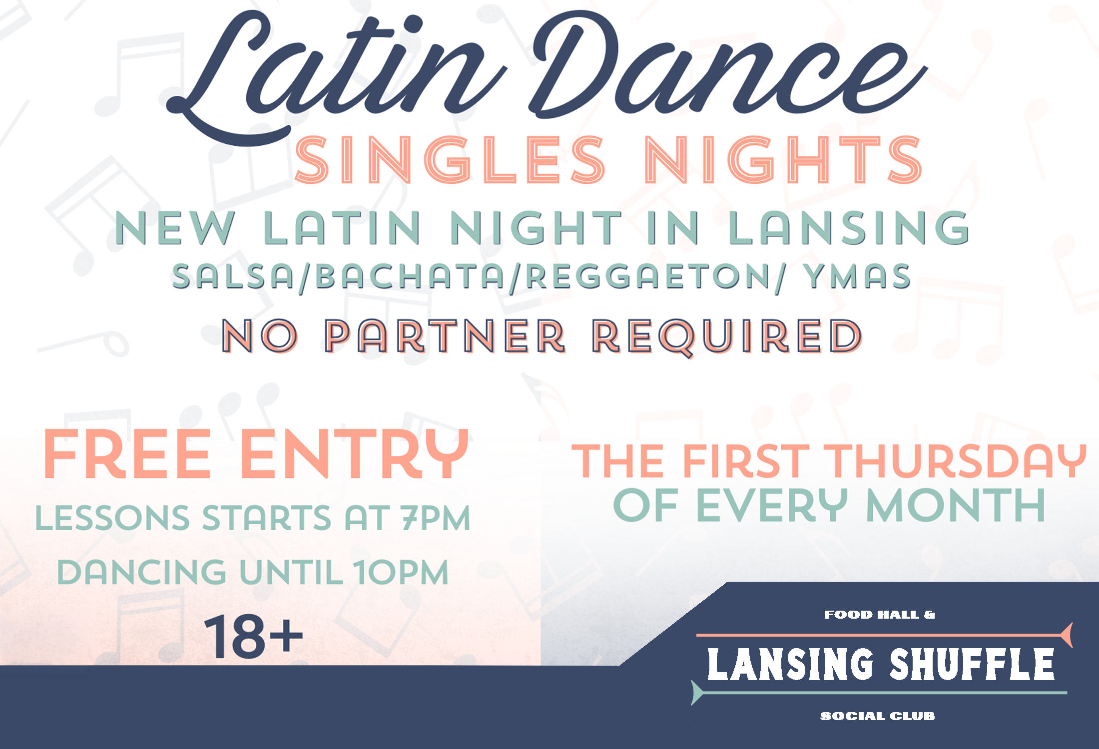 Latin Dance - Singles Night - Lansing Shuffle