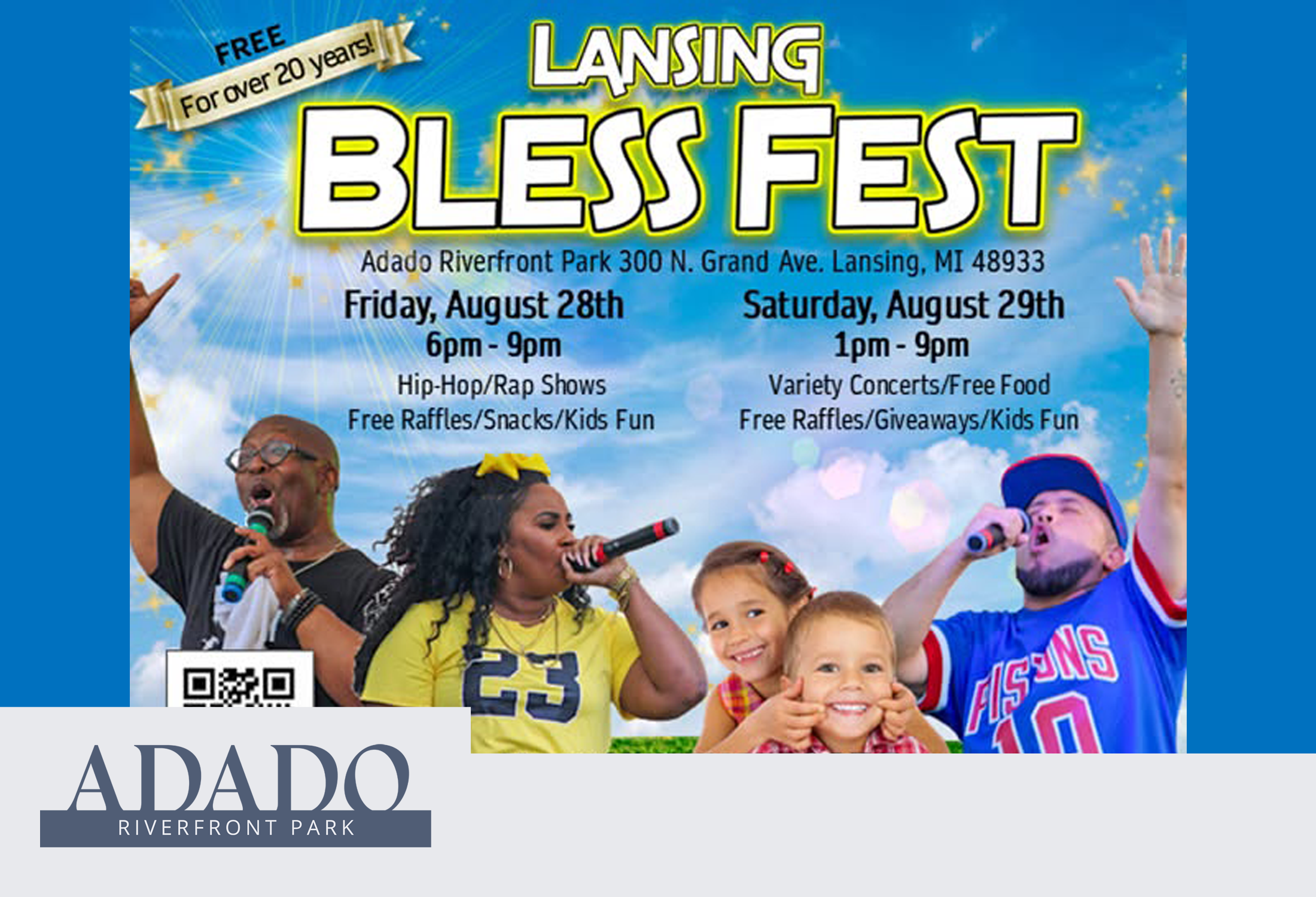 Lansing Bless Fest Weekend - Adado Riverfront Park