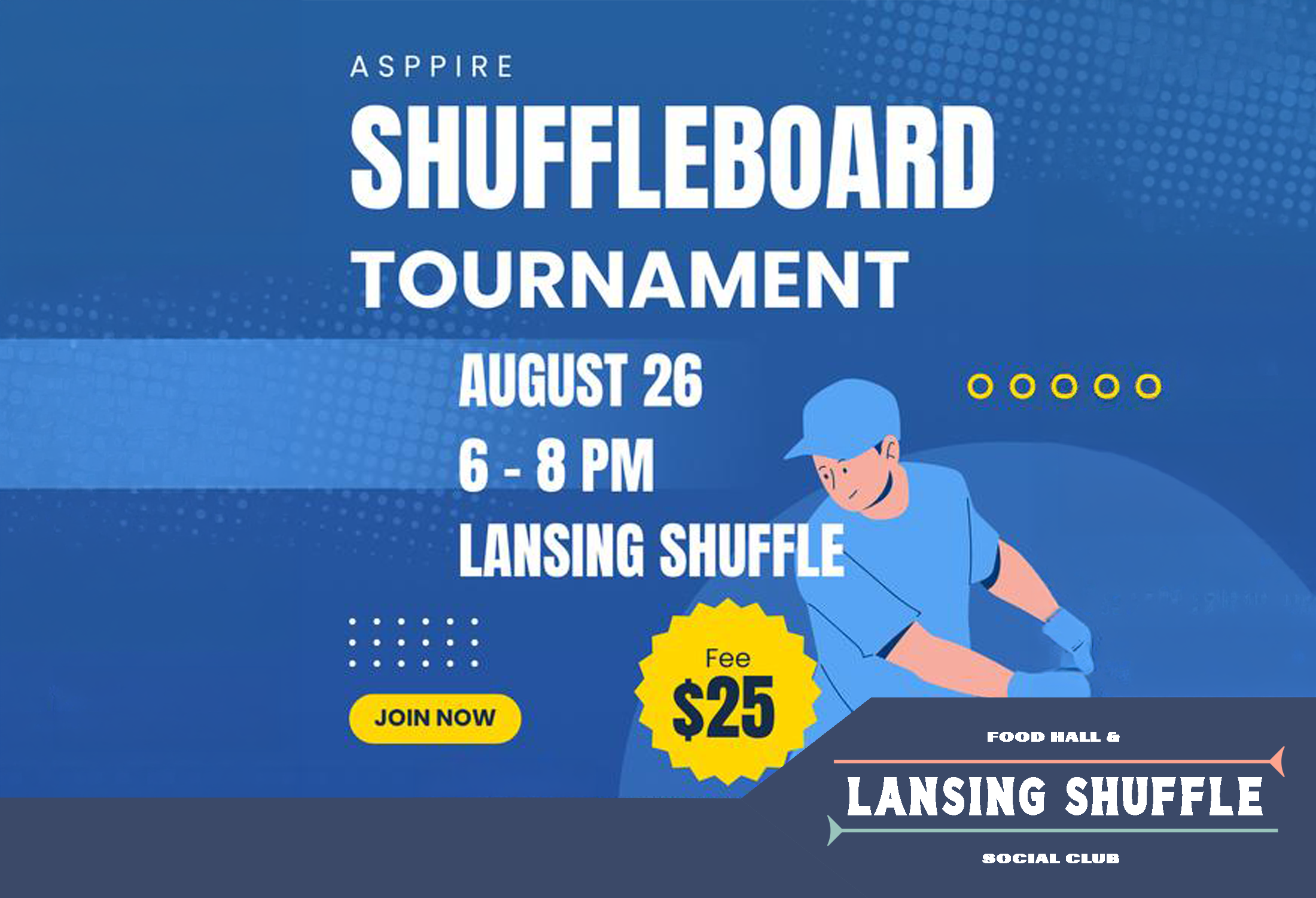 ASPPIRE Shuffleboard Tournament - Lansing Shuffle