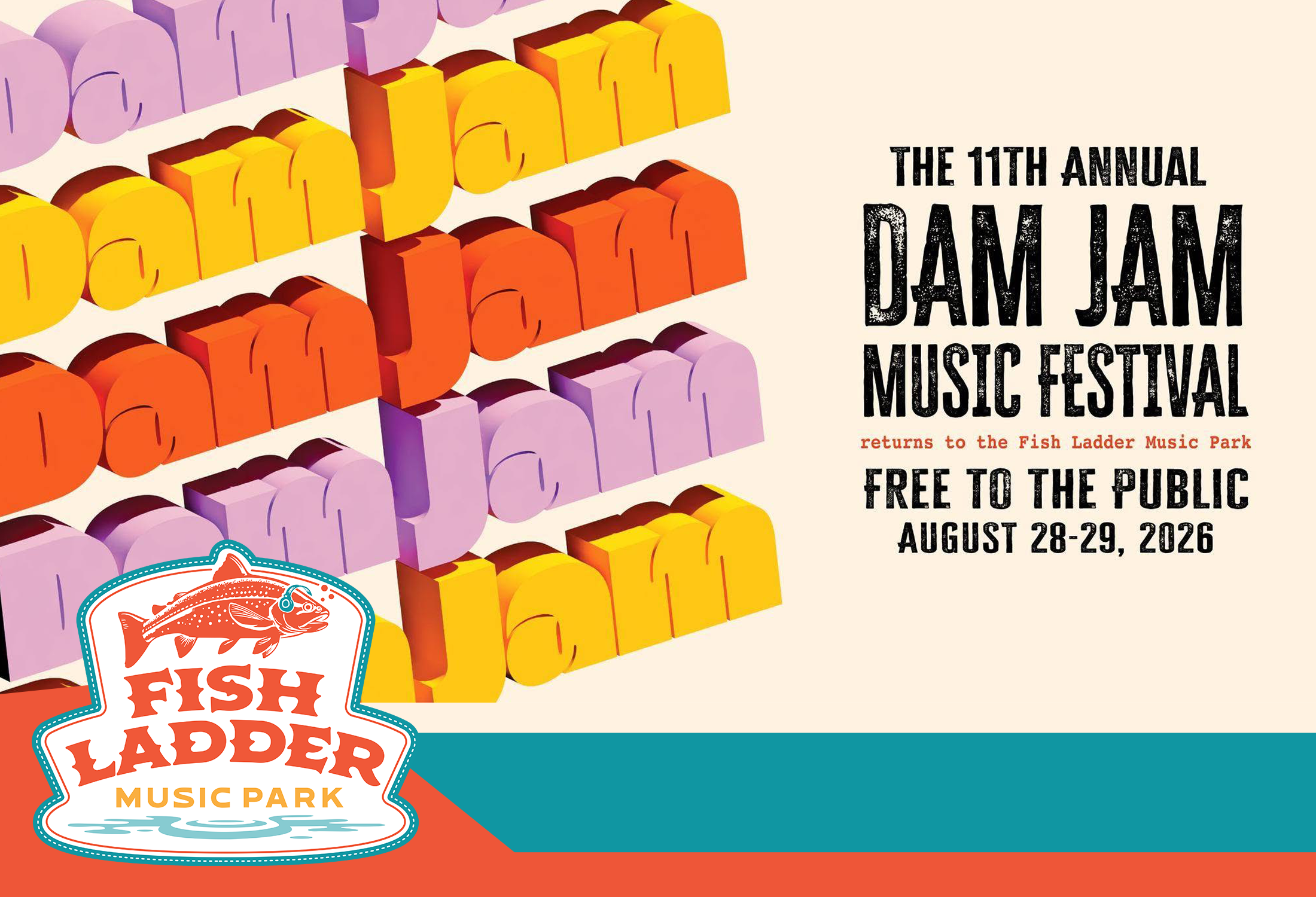 11th Annual Dam Jam - Fish Ladder Music Park