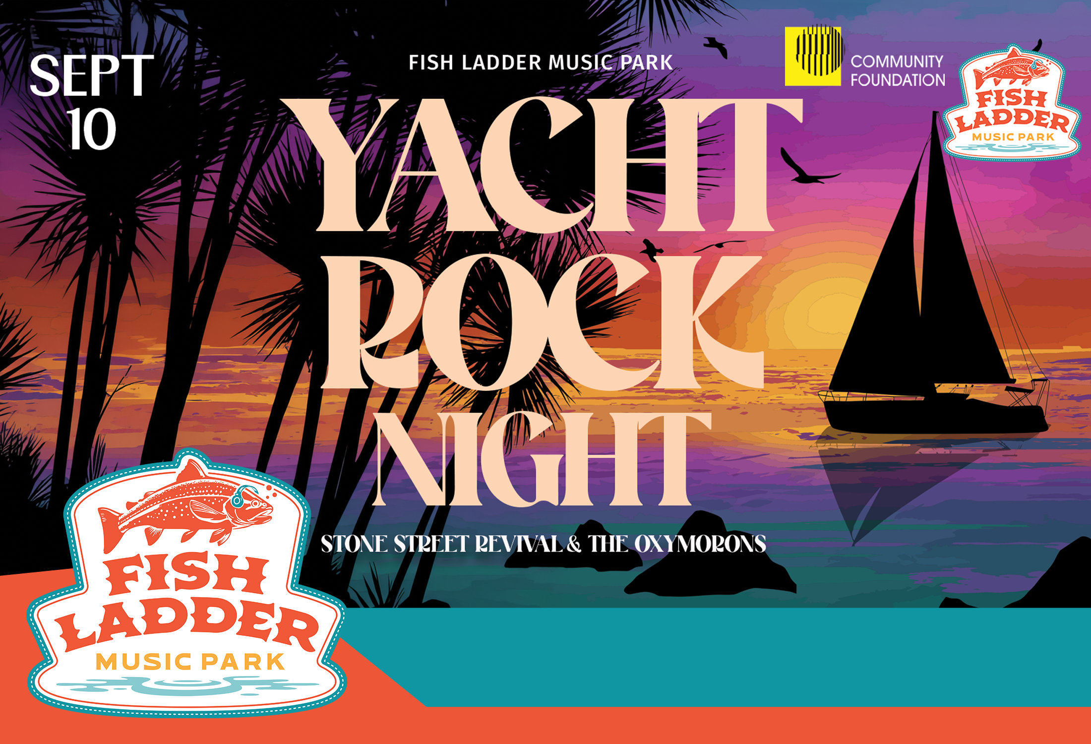 Yacht Rock Night - Fish Ladder Music Park