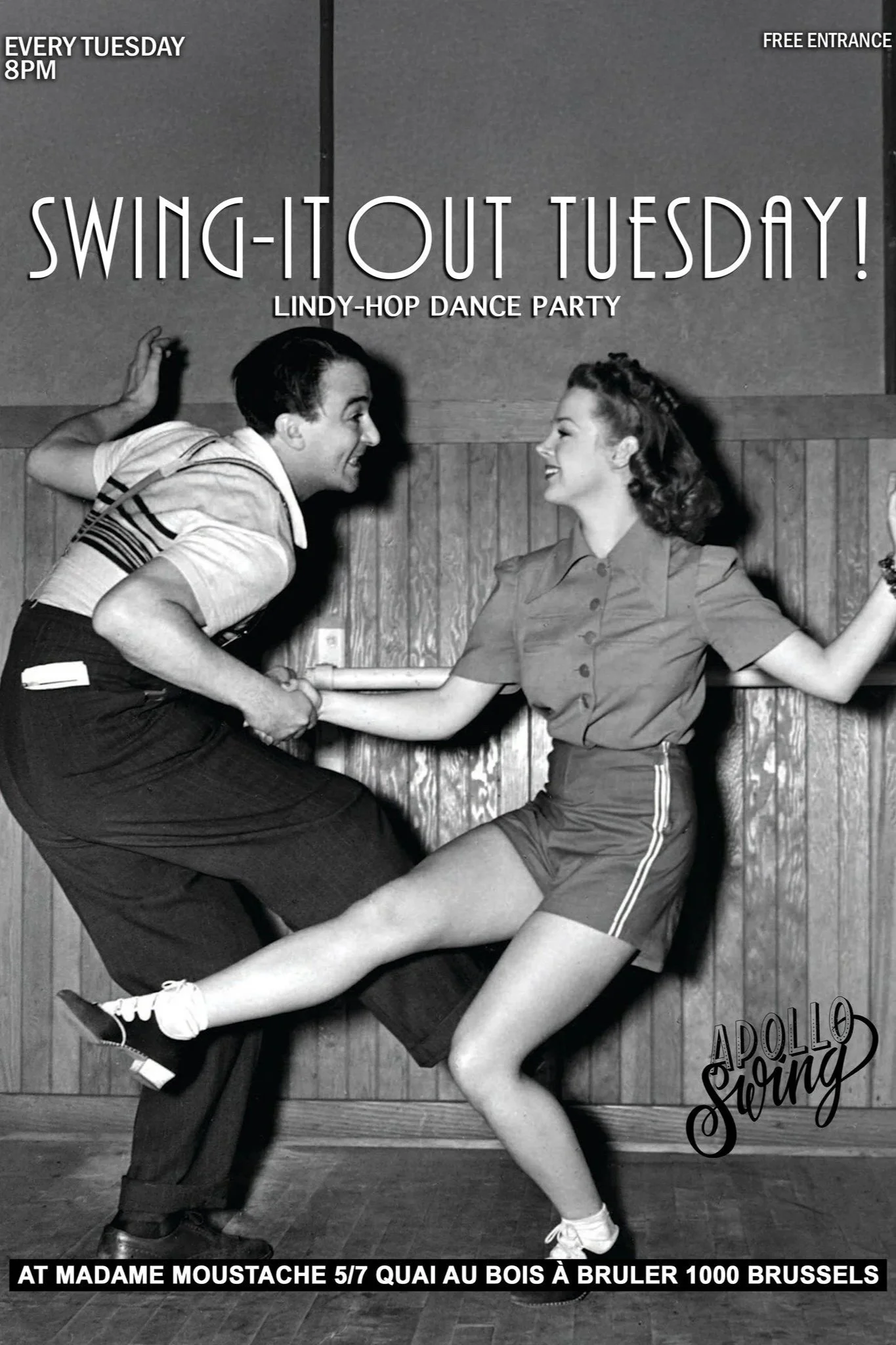 SWING-IT OUT TUESDAY - FREE