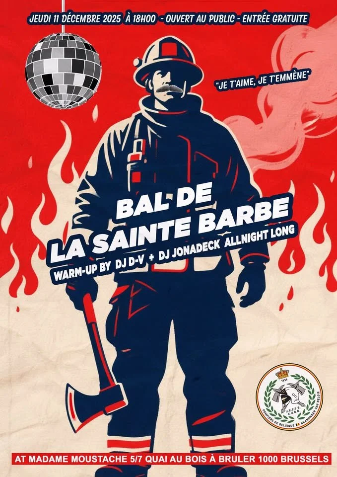 LE BAL DE LA SAINTE BARBE / BAL de l'Union Royale des Pompiers Professionnels de Belgique