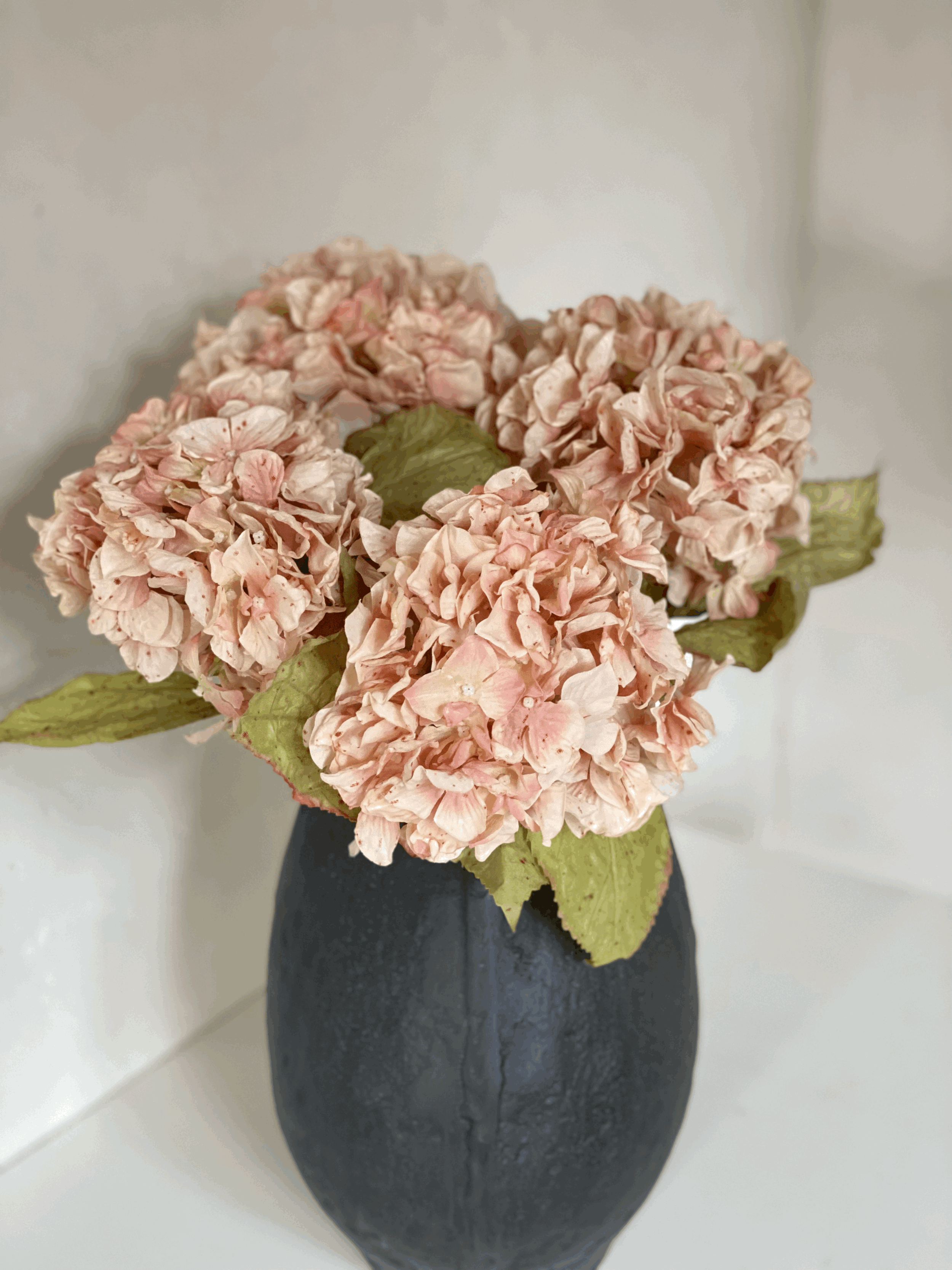 Hydrangea Stem,  Blush-Pink