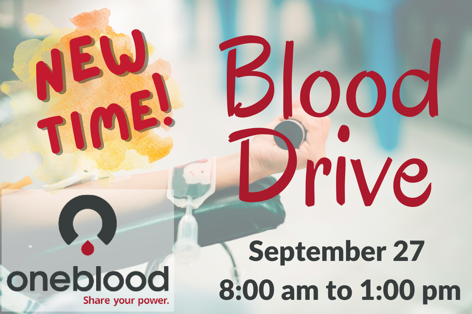 OneBlood Big Red Bus - Blood Donation