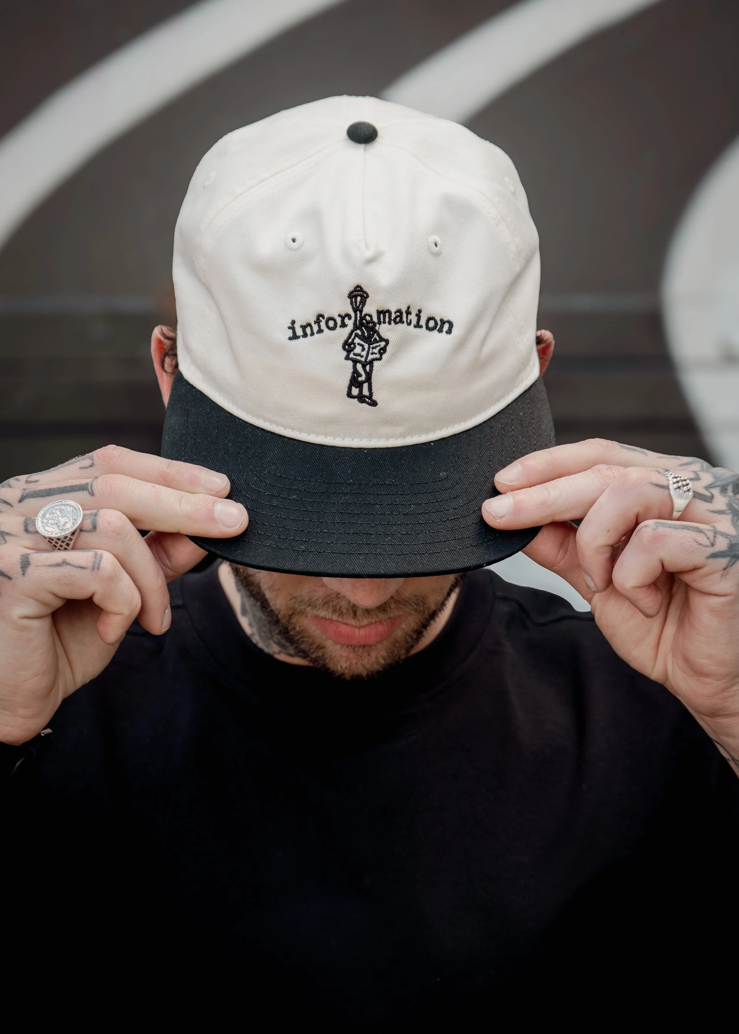 The Observer Cap - Panda Two Tone