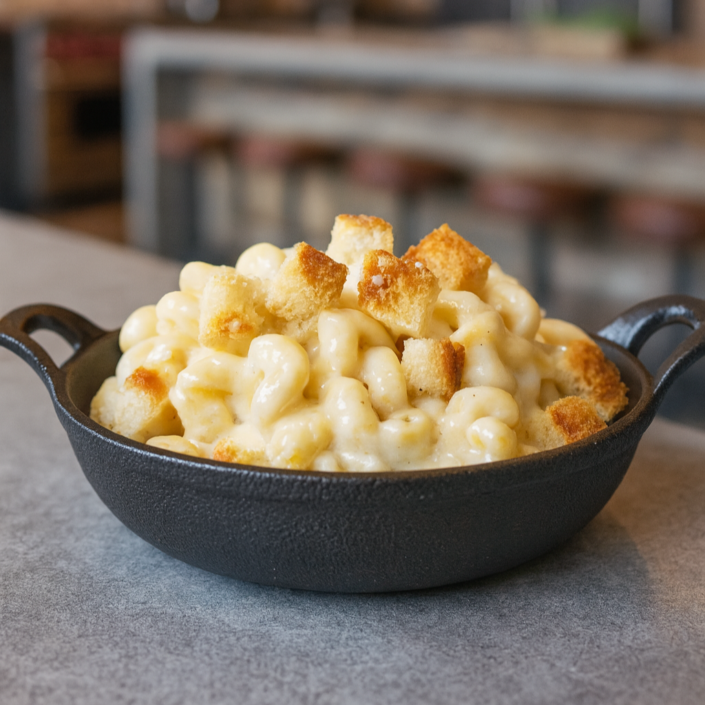 White Cheddar Pimento Cheese Mac & Cheese