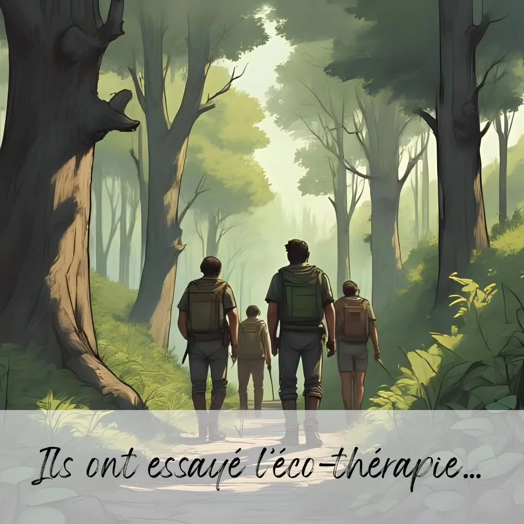 Hello 🌿✨
Chaque séance d’éco-thérapie est une rencontre unique entre la nature et l’humain 🌿💚
Les retours des participants parlent d’eux-mêmes : apaisement, reconnexion, émotions libér&e