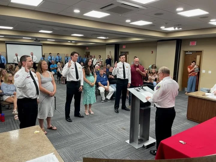 East Manatee Fire Rescue promotion ceremony