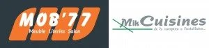 Logo Mob 77 saint chamond 42 ameublement, cuisine, literie