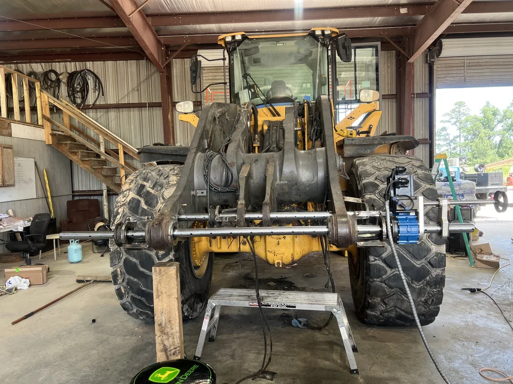 Equipment and attachments in the workshop