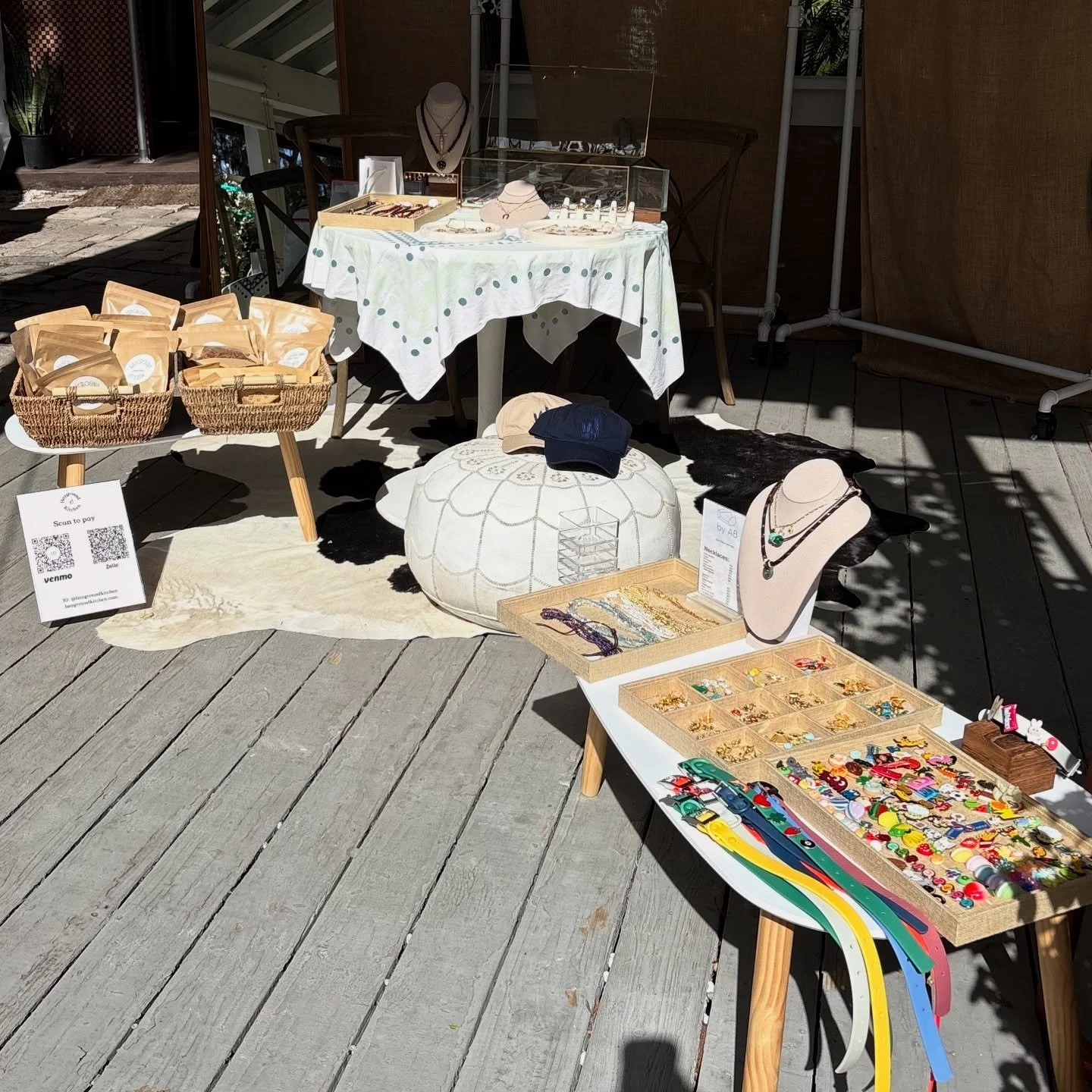 jewels&amp;granola! @farm_stand through WEF 1 and 2