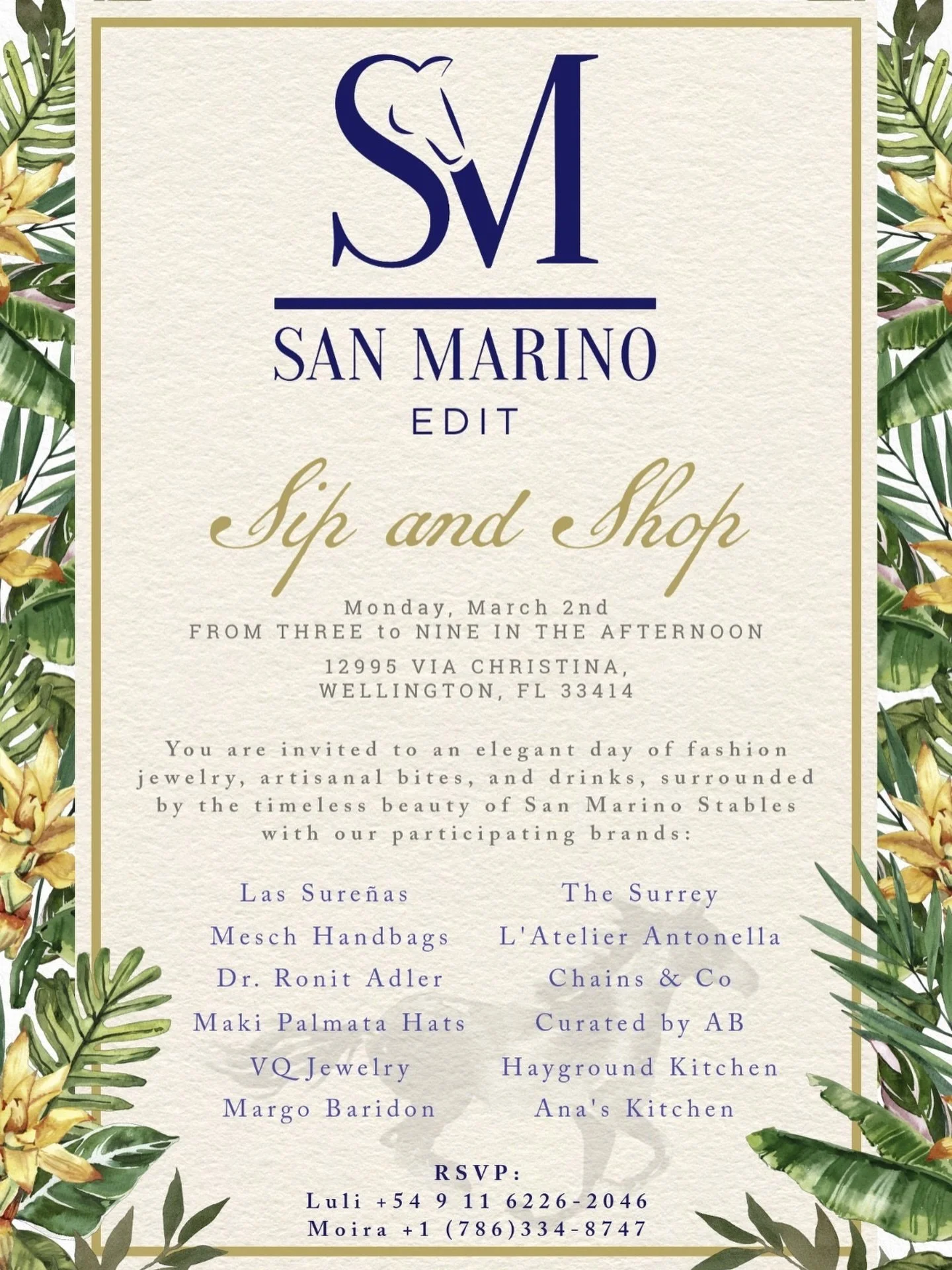 Come shop with us! Tomorrow @sanmarinostables 3-8pm 🤝🌴🥣