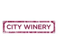 Stamp with the text 'City Winery' in pink.