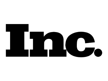 Inc. logo in black text
