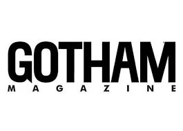 Gotham Magazine logo in black text on white background.
