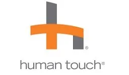 Human Touch logo with stylized orange and gray design