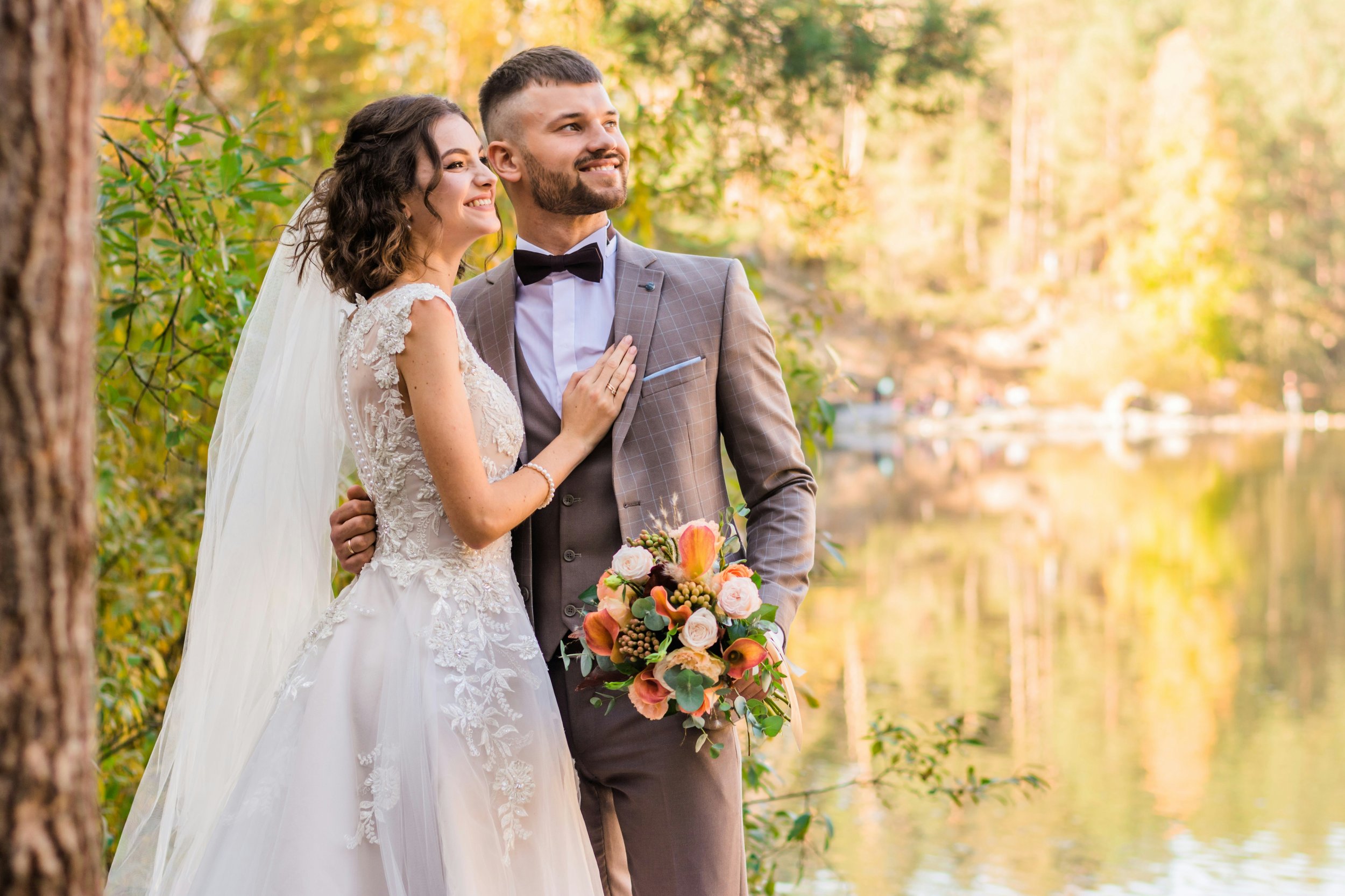 Couple wedding photo