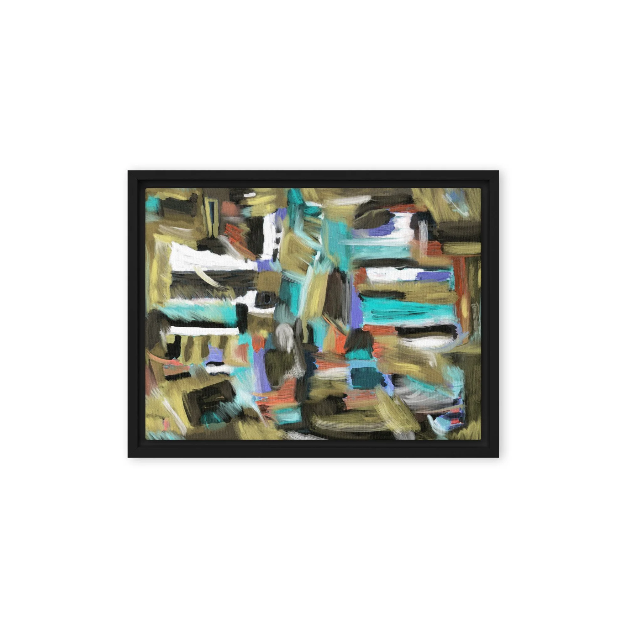 “Art Stroke” (2025) Framed Art Print