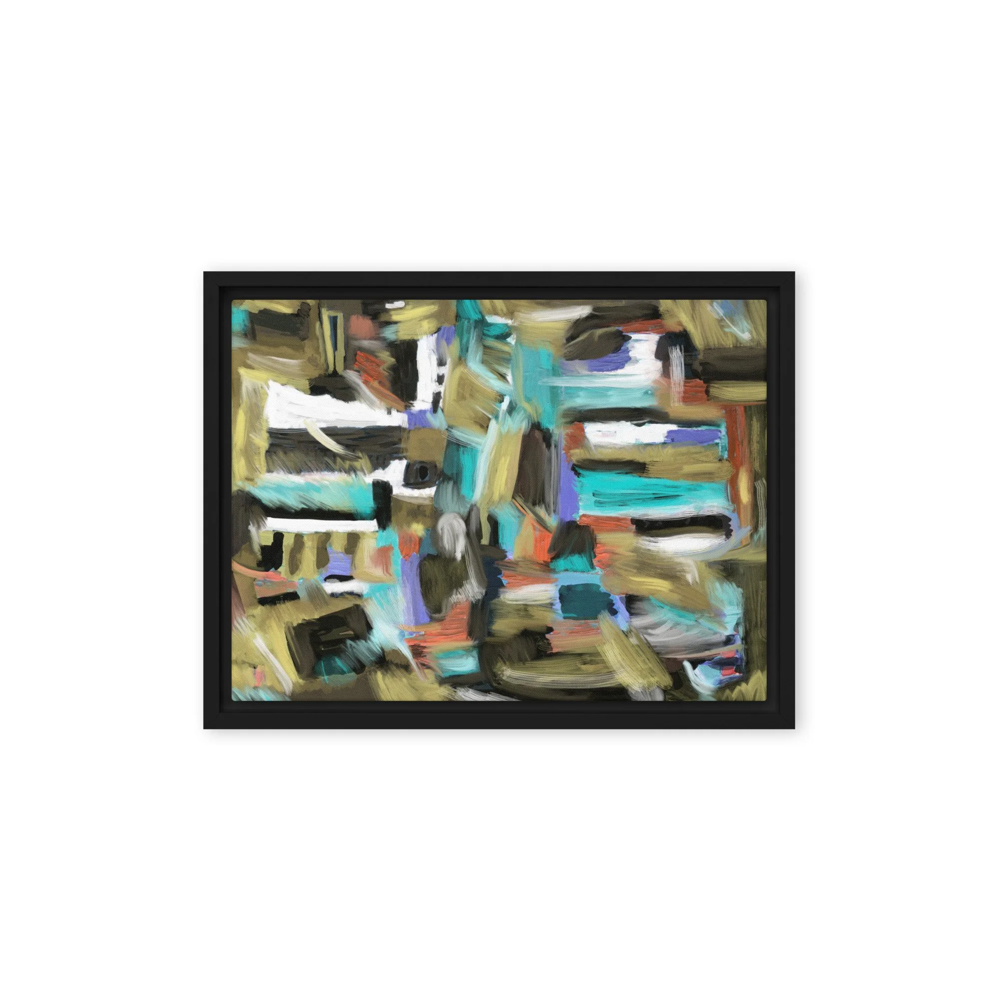 “Art Stroke” (2025) Framed Art Print