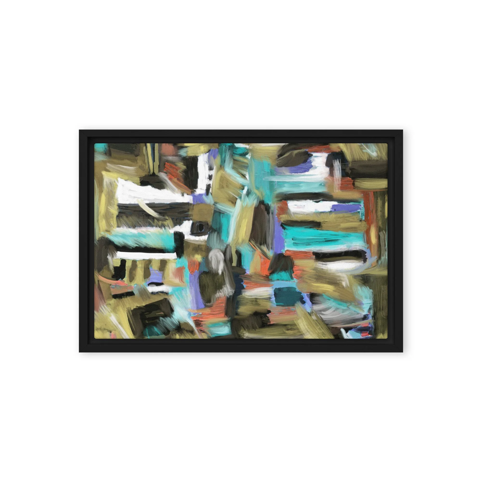 “Art Stroke” (2025) Framed Art Print