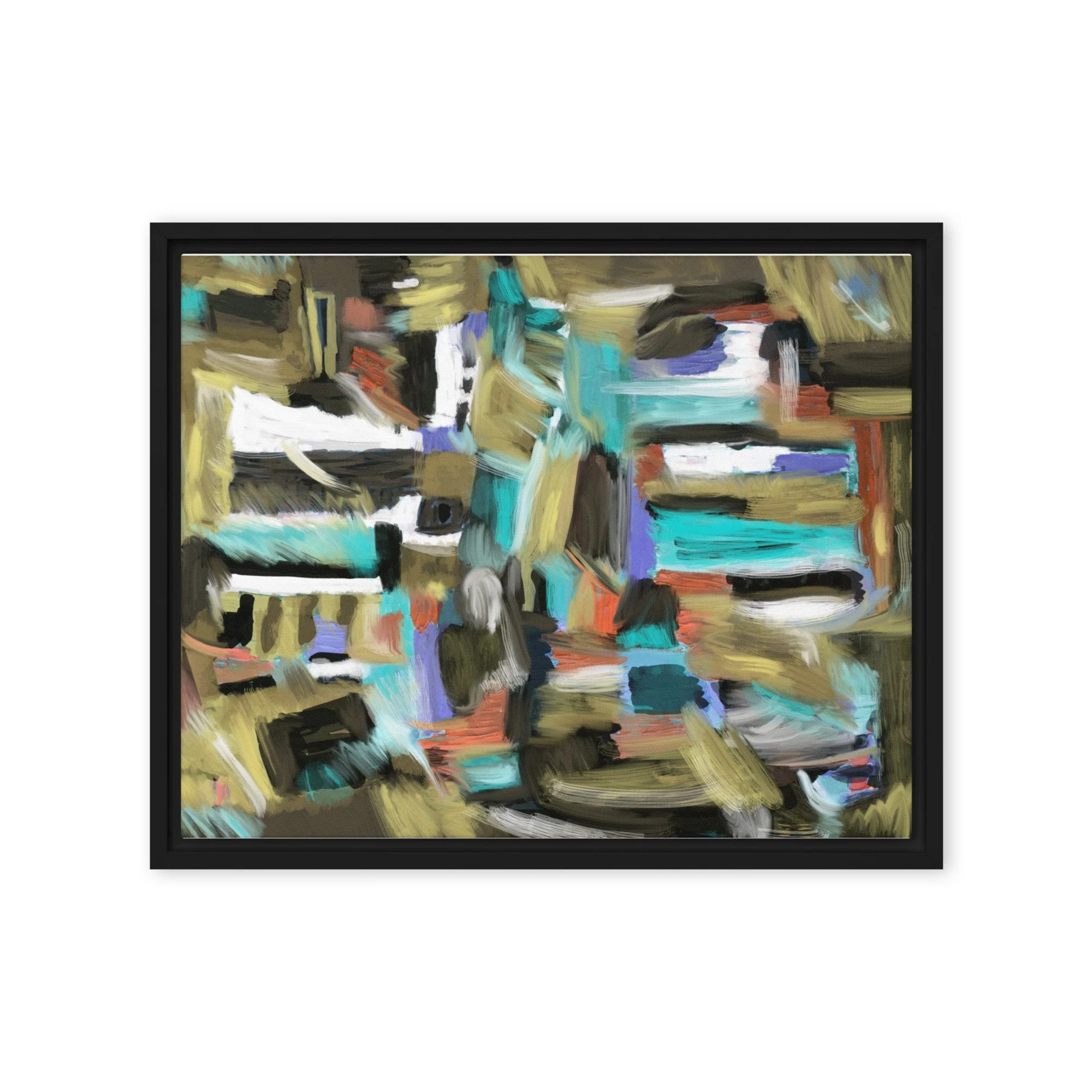 “Art Stroke” (2025) Framed Art Print