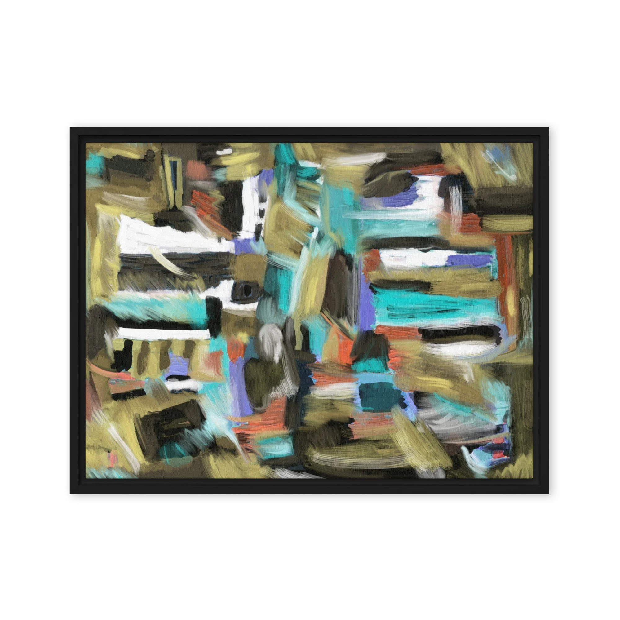 “Art Stroke” (2025) Framed Art Print