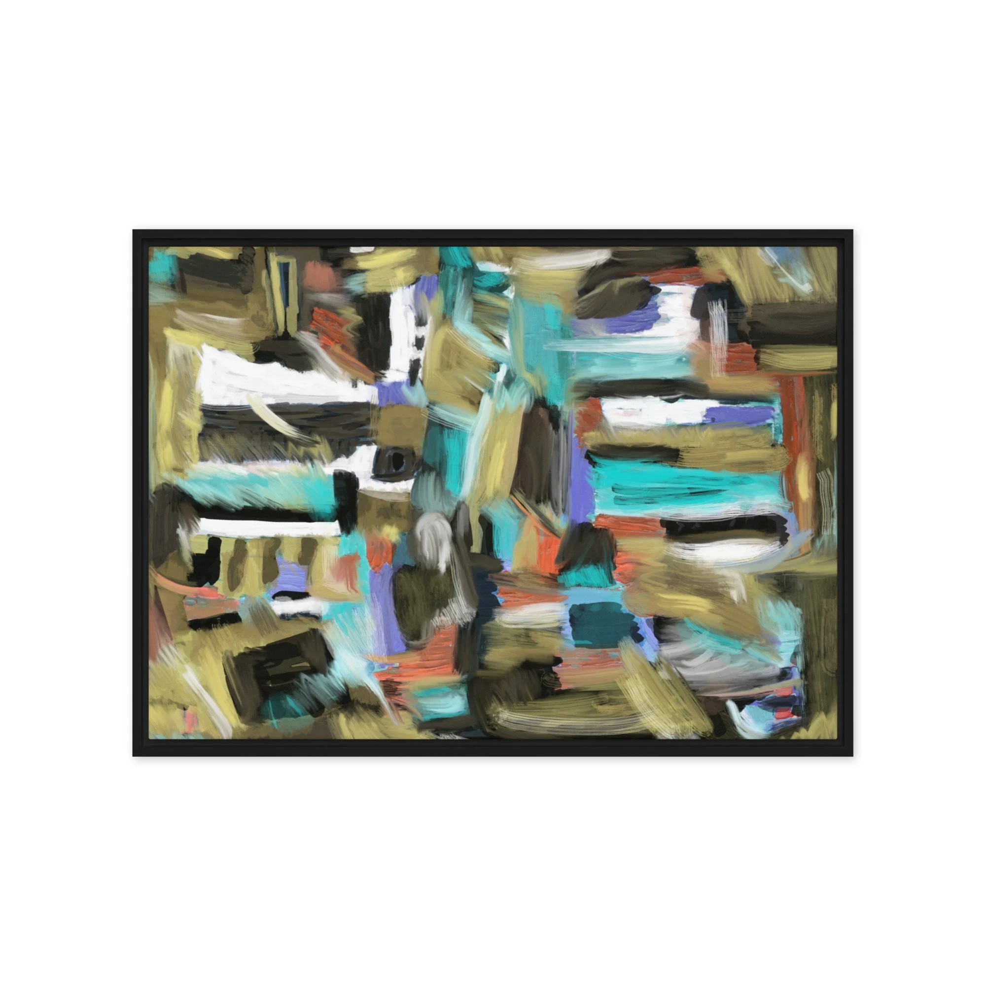 “Art Stroke” (2025) Framed Art Print
